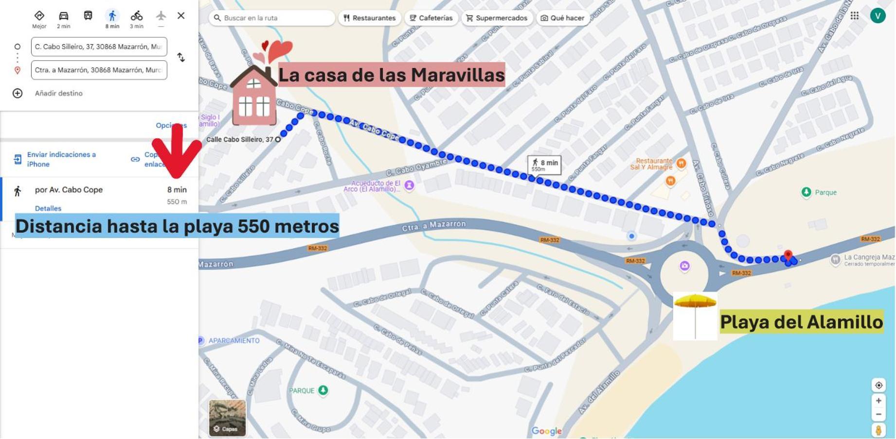 El Puerto de Mazarrón La Casa De Las Maravillas מראה חיצוני תמונה